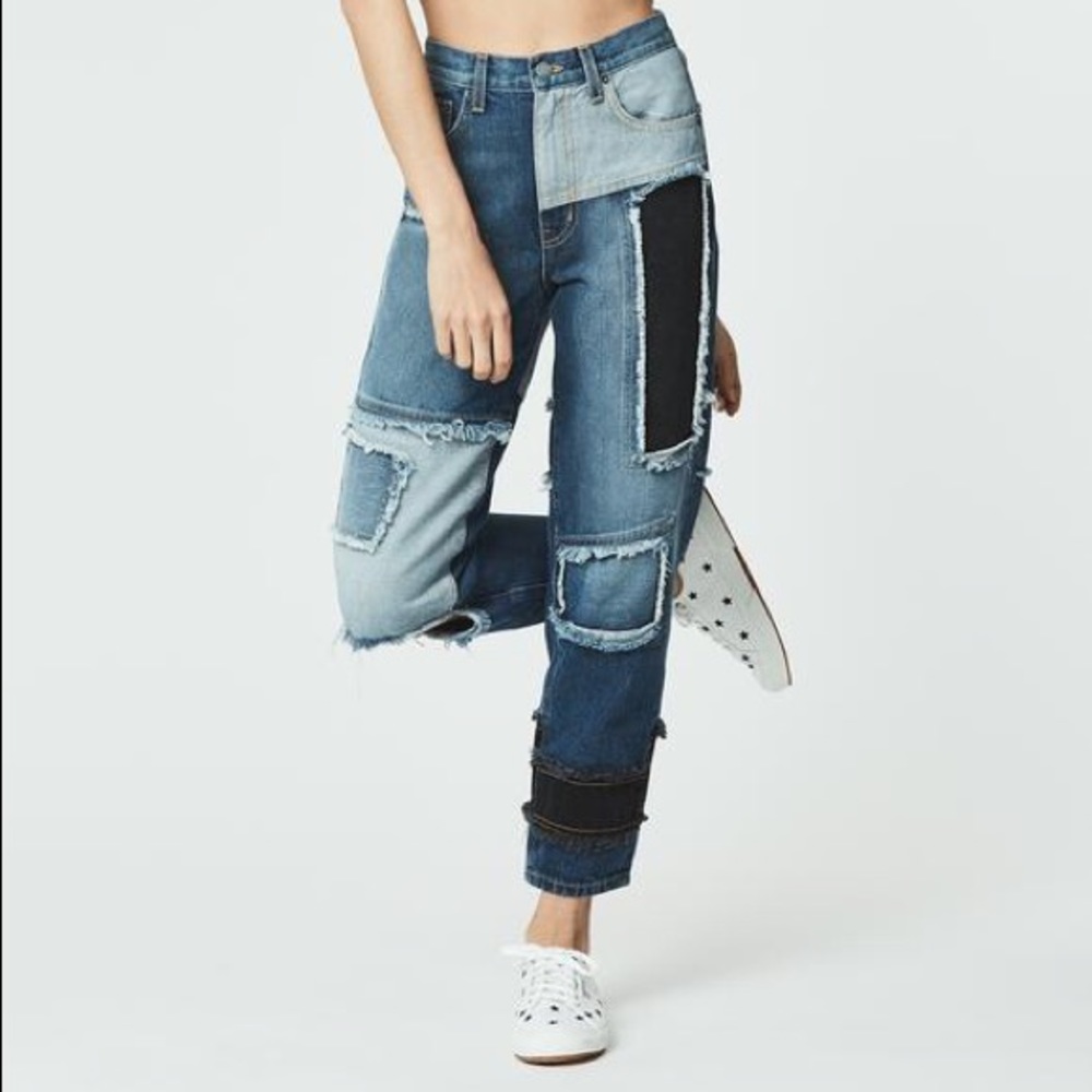 CARMAR Juine Denim Patchwork Jeans